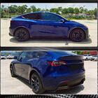 Tesla Model Y 2020- Schwellerleisten Carbon V2 (2019+) Foto 5