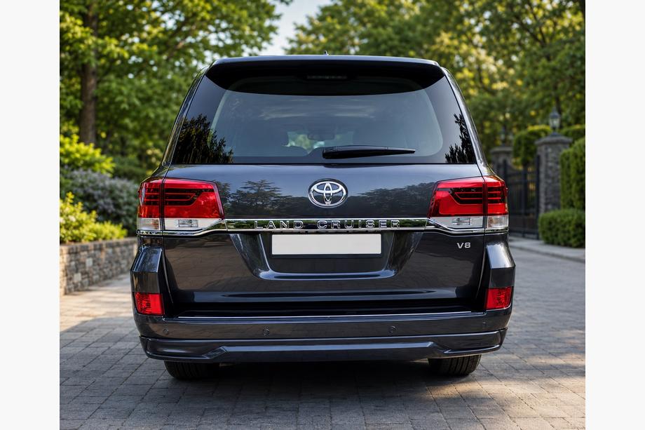 Toyota Land Cruiser 200 2007-2021 Heckdiffusor 2016-2021 (Executive 2016) Weiß Foto 2