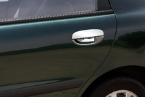Chevrolet Lanos 1998–2017 Chrom Türgriffblenden (Edelstahl) Polierter Edelstahl Foto 2