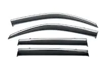 Chevrolet Tahoe 2020- Windabweiser mit Chromleisten Niken Luxury (2021-2023, 4 Stk) Foto 1