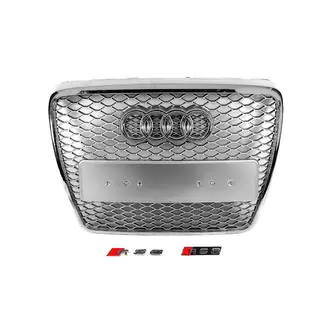 Frontgrill RS-Style (Grau mit Chrom) Foto 1