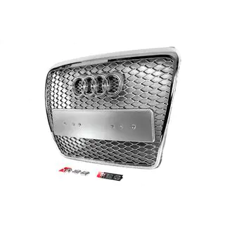 Frontgrill RS-Style (Grau mit Chrom) Foto 3