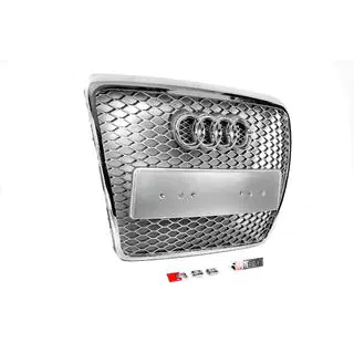 Frontgrill RS-Style (Grau mit Chrom) Foto 2