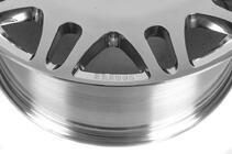 Mercedes-Benz Brabus-Design Schmiedefelgen Monoblock aus Aluminium (4 Stk) Foto 5