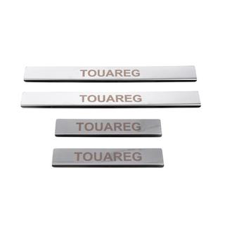 Einstiegsleisten Carmos V1 (4 Stk, Edelstahl) Volkswagen Touareg 2002–2010 Foto 2
