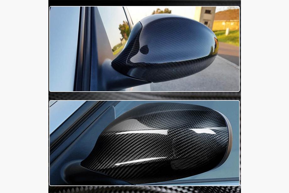 BMW 3 Series E90/E91 2005-2011 Spiegelabdeckungen Carbon V3 (2005-2008) Foto 4