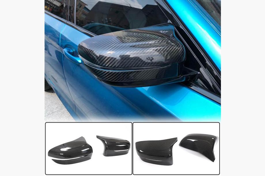 BMW 5er G30/G31 2017–2023 Spiegelabdeckungen Trockencarbon (für f90 2018-2020) Foto 1