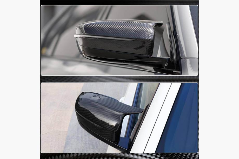 BMW 5er G30/G31 2017–2023 Spiegelabdeckungen Trockencarbon (für f90 2018-2020) Foto 5