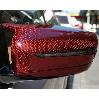 Spiegelkappen M-Look (Roter Carbon) BMW 3 Series G20/G21 2018- Foto 1