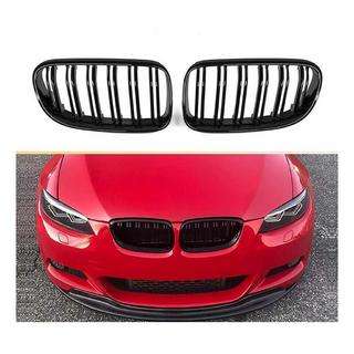 M-Look Nieren (für 2007-2010 non-M / 2008-2013 M3, Schwarz Glanz) BMW 3 Series E92/E93 2006–2013 Foto 2
