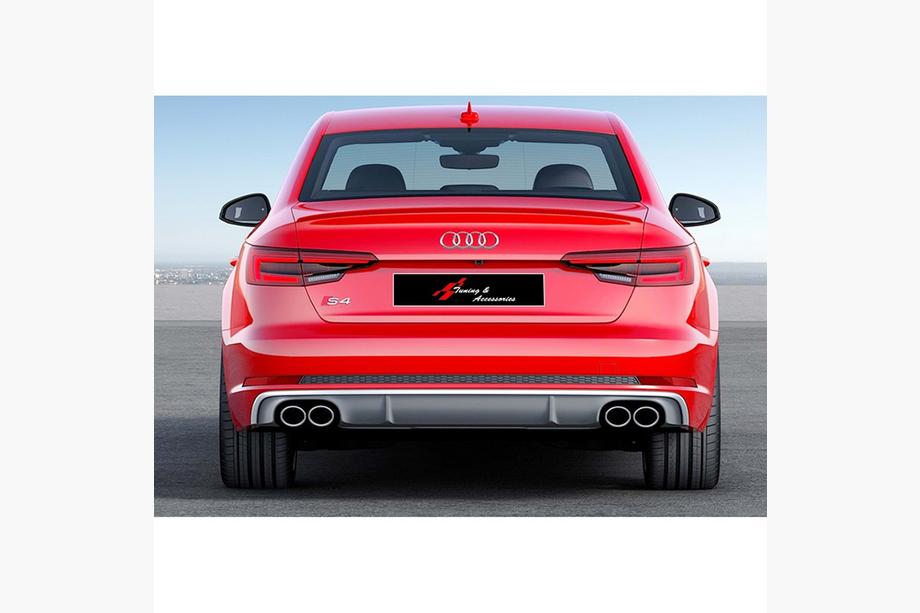 Audi A4 B9 2015-2024 Heckstoßstangen-Diffusor DPT (2015-2019) Image