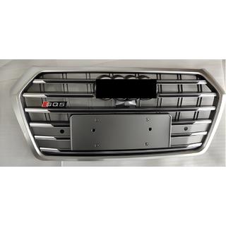 Frontgrill SQ-Style (2017-2020, schwarz mit Chrom) Audi Q5 2017-2025