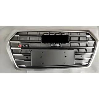 Frontgrill SQ-Style (2017-2020, schwarz mit Chrom)