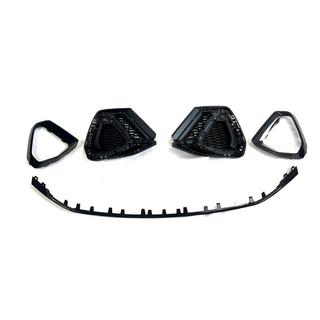 Nebelscheinwerfergitter mit Frontspoiler (2 Stk, Schwarz) Foto 2