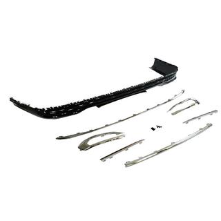Heckdiffusor mit Chrom Audi A8 2018- Foto 4