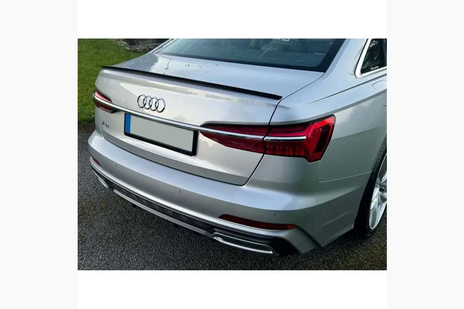 Audi A6 C8 2018–2025 DPT Heckspoiler (Schwarz Glanz) Foto 1