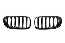 BMW 3 Series E92/E93 2006–2013 M-Look Nieren (für 2010-2013, Schwarz Glanz) Foto 3
