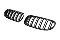 BMW 3 Series E92/E93 2006–2013 M-Look Nieren (für 2010-2013, Schwarz Glanz) Foto 4