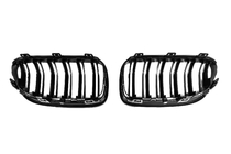 BMW 3 Series E92/E93 2006–2013 M-Look Nieren (für 2010-2013, Schwarz Glanz) Foto 6