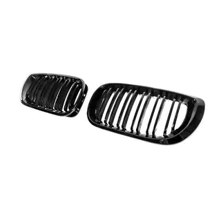 Nieren M-Look DPT (2001-2005, Schwarz Glanz) BMW 3 Series E46 1998-2006 Foto 4