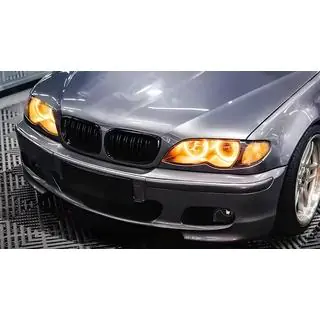 Nieren M-Look DPT (für Coupe 2003-2006, Schwarz Glanz) BMW 3 Series E46 1998-2006 Foto 1