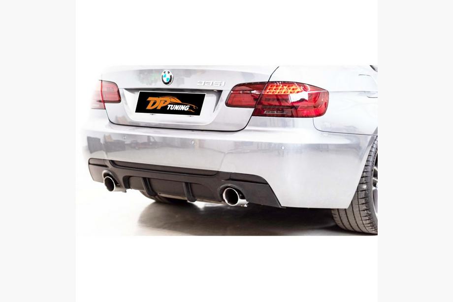 BMW 3 Series E92/E93 2006–2013 Heckdiffusor DPT (für E92 M-Sport, Schwarz Glanz) Image