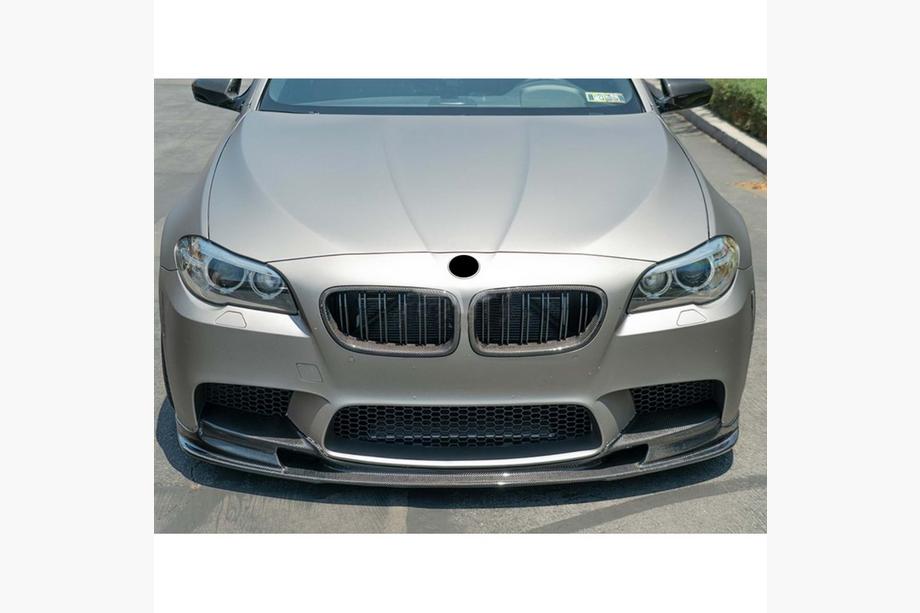 BMW 5 Series F10/F11 2010–2016 Frontlippe DPT V2 (Für M5, Schwarz Glanz) Foto 2