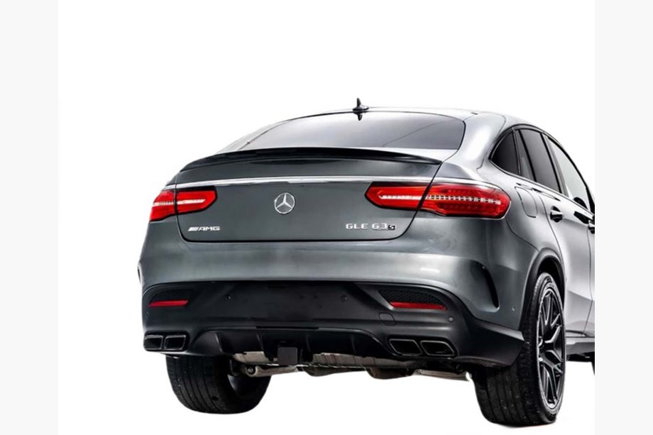 Mercedes GLE coupe C292 2015-2019 Spoiler DPT (Design GLE43, Schwarz Glanz) Image