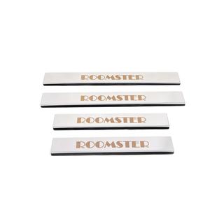 Einstiegsleisten Edelstahl Carmos (4 Stk.) Skoda Roomster 2006-2015 Foto 1