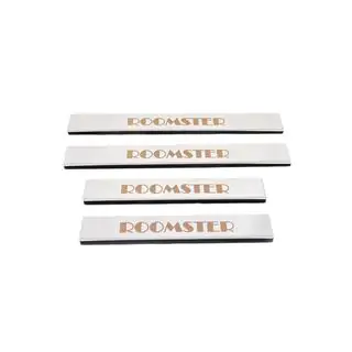 Einstiegsleisten Edelstahl Carmos (4 Stk.) Skoda Roomster 2006-2015 Foto 1