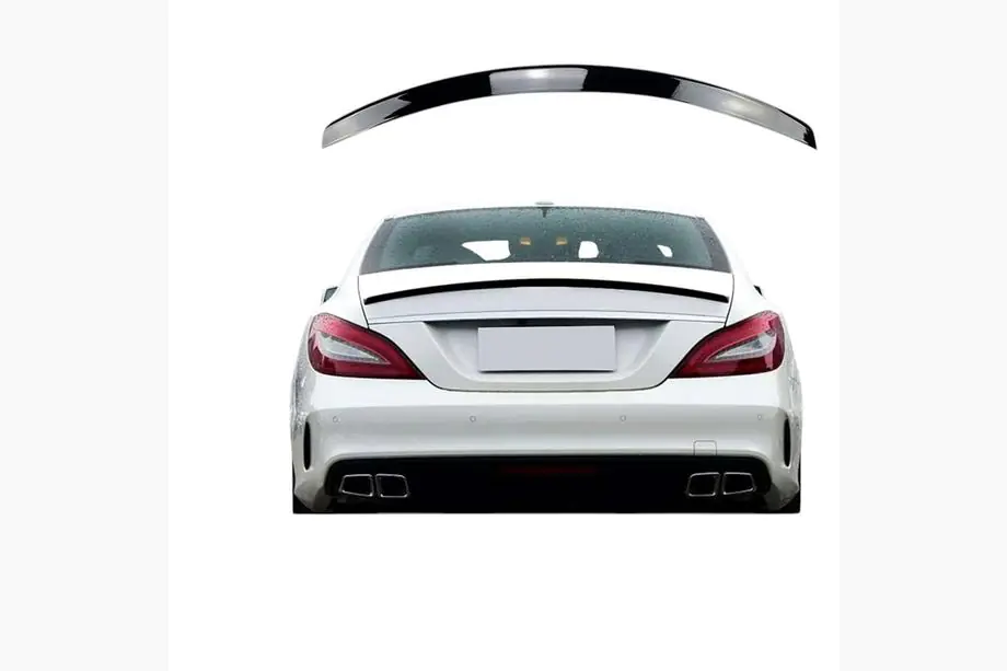 Mercedes CLS C218 2011-2018 DPT Heckspoiler (Schwarz Glanz) Image