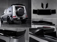 Mercedes G class W463 2018-2024 DPT Heckspoiler (Schwarz Glanz) Foto 1