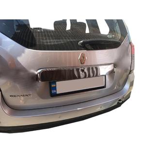Chromleiste über dem Kennzeichen Vollständig (Edelstahl) Dacia Duster 2008-2018 Foto 1