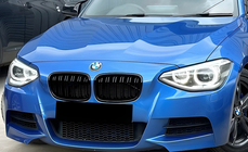 BMW 1 Series F20/F21 2011-2019 Nieren M-Look (2011-2014, Schwarz Glanz) Foto 1