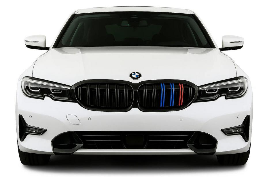 BMW 3 Series G20/G21 2018- M-Look V2 Nieren (2018-2022, M-Color mit schwarzem Rand) Image