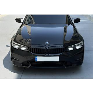 Nieren 1 Bar (2018-2022, Schwarz Glanz) BMW 3 Series G20/G21 2018- Foto 1