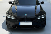 BMW 3 Series G20/G21 2018- Nieren 1 Bar (2018-2022, Schwarz Matt) Foto 1