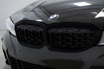 BMW 3 Series G20/G21 2018- Nieren Diamond Black (2018-2022, schwarzer Rahmen) Foto 2