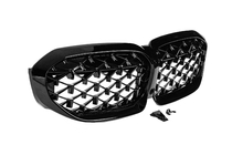 BMW 3 Series G20/G21 2018- Nieren Diamond Black (2018-2022, schwarzer Rahmen) Foto 5