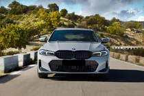 BMW 3 Series G20/G21 2018- Nieren 1 Bar (2022+, Schwarz Glanz) Foto 1