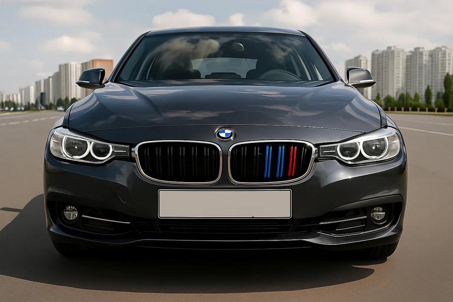 BMW 3 Series F34 2013–2020 Nieren M-Look (für F34, M-Color mit Chromrahmen) Image