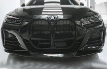 BMW 4 Series G22/23/26 2020- CS-Style Nieren (für G22/23, Schwarz Glanz) Foto 1