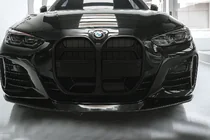 BMW 4 Series G22/23/26 2020- CS-Style Nieren (für G22/23, Schwarz Matt) Foto 1