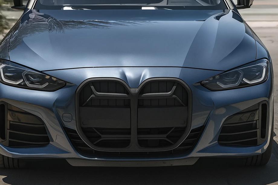 BMW 4 Series G22/23/26 2020- CS-Style Nieren (für G26, Schwarz Matt) Image