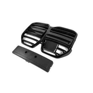 Nieren M-Look (für I4 G26, 2022+, Schwarz Glanz) BMW 4 Series G22/23/26 2020- Foto 4