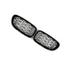 BMW 5 Series F10/F11 2010–2016 Diamond Silver Nieren (schwarzer Rand) Foto 3