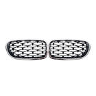 BMW 5 Series F10/F11 2010–2016 Nieren Diamond Black mit Chromrahmen Foto 2