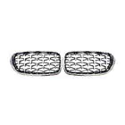 BMW 5 Series F10/F11 2010–2016 Nieren Diamond Silver (Chrom Rahmen) Foto 2