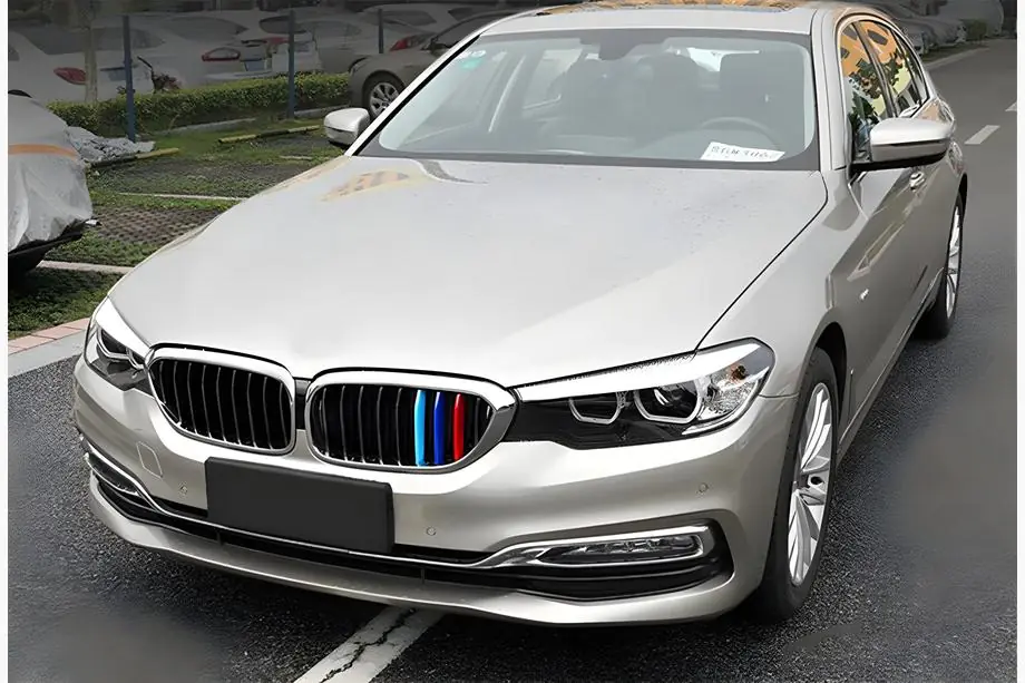 BMW 5er G30/G31 2017–2023 Nieren 1 Bar (2017-2020, M-Color mit Chromrahmen) Image
