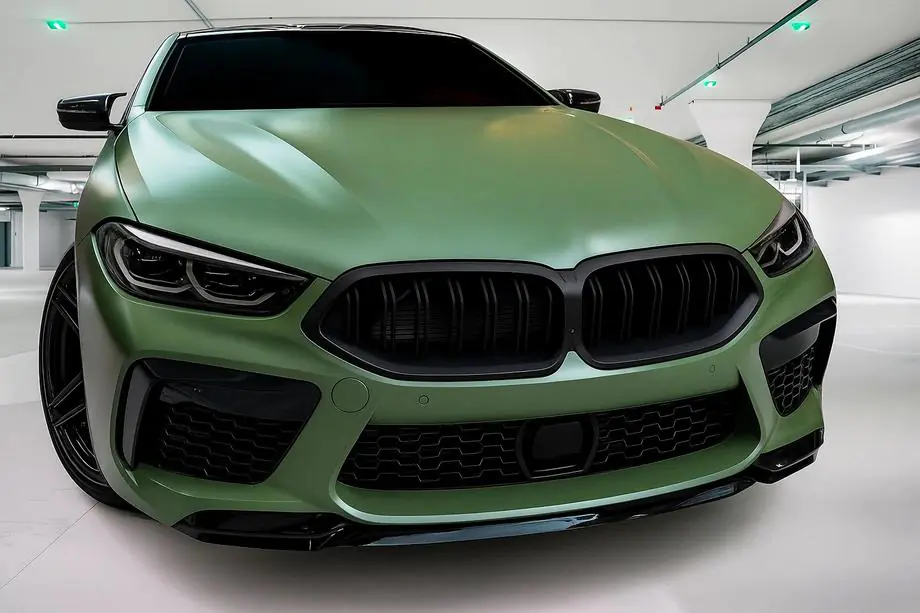 BMW 8 Series G14/G15/G16 2018- Nieren M-Look (2018-2022, Schwarz Matt) Image